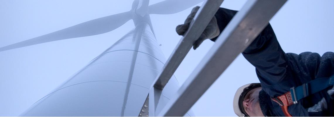 Sicheres Arbeiten in Windkraftanlagen